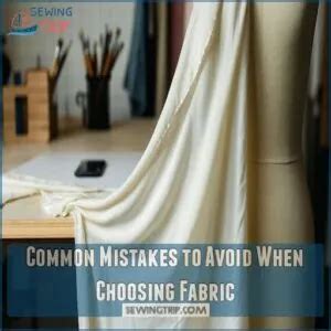 How not to select fabrics – design mistakes to avoid