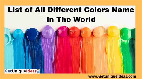 How the Colors Of The World Was Developed