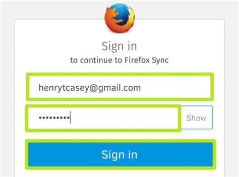 How to Sign into Firefox Sync on Android