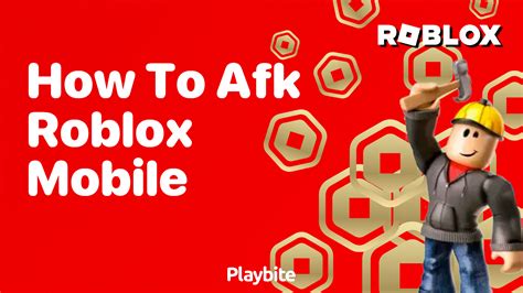 How to AFK on mobile in Roblox! Must See! (Working 2022 