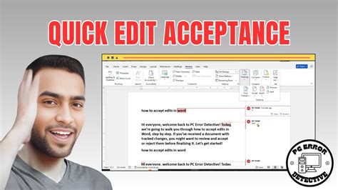 How to Accept Edits in Word