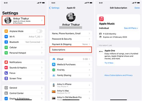 How to Access App Store Subscriptions from iOS Settings