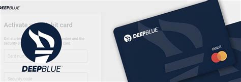 How to Activate DEEPBLUE Debit Account Card at deepbluedebit.com