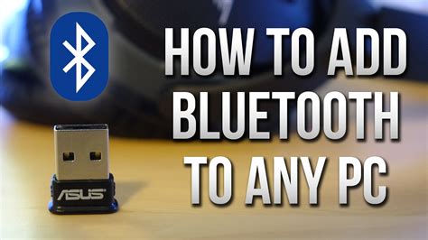 How to Add Bluetooth to a PC