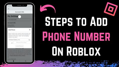 How to Add Phone Number to Roblox - YouTube