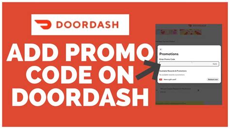 How To Add Promo Code On Doordash 2022? Enable Doorsash Promo Code - Youtube