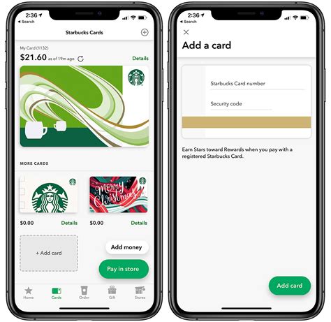 How To Add Starbucks Gift Card To The App & Pay With Your Phone