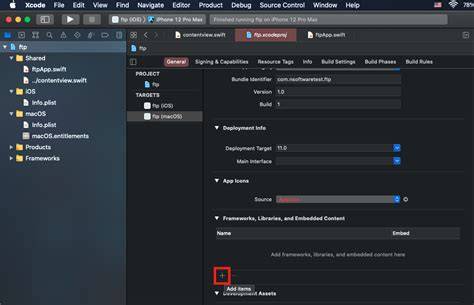 How to add an XCFramework to Xcode