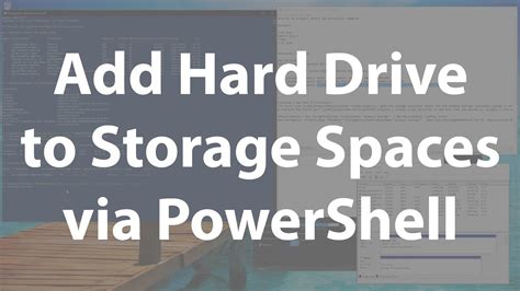 How to Add a Drive to Storage Spaces