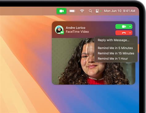 How to Answer or Decline a FaceTime Call on Mac