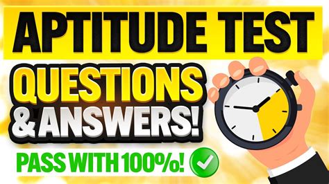 How to Approach Aptitude Test Questions And Answers Effectively