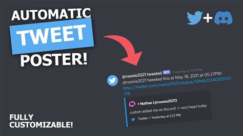 How to Automatically Post Tweets to Your Discord Server! 2021 