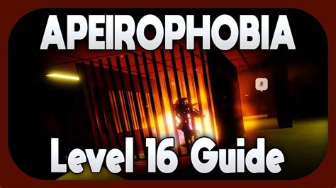 How to Beat Level 16 in Apeirophobia -