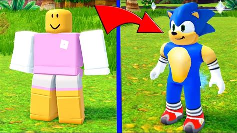 How to Become Ultimate Sonic Roblox Avatar - YouTube