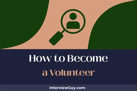 How to Become a Volunteer