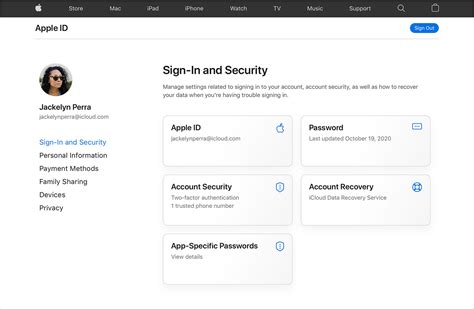 How to Change Apple ID on Web