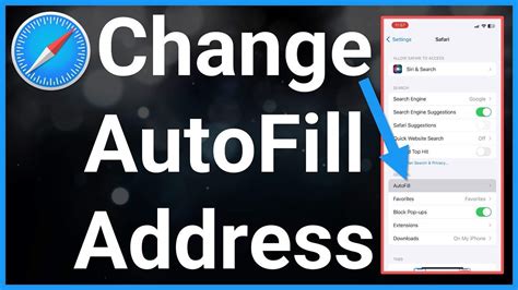 How to Change Autofill on iPhone