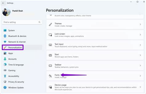 How to Change Default Font in Windows 11
