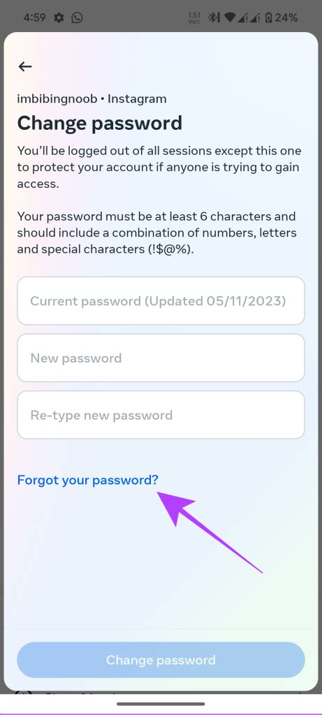 How to Change Instagram Password on Android and iOS