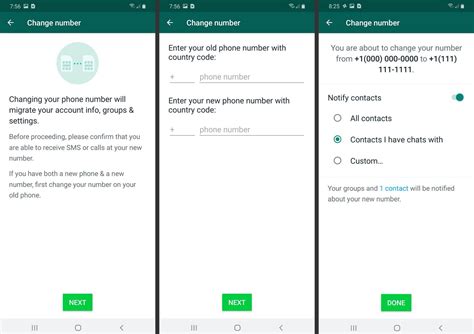 How to Change WhatsApp Number