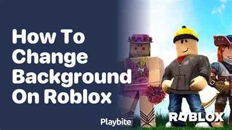 How to Change Your Background on Roblox