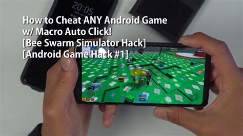 How to Cheat ANY Android Game w/ Macro Auto Click! [Bee Swarm 