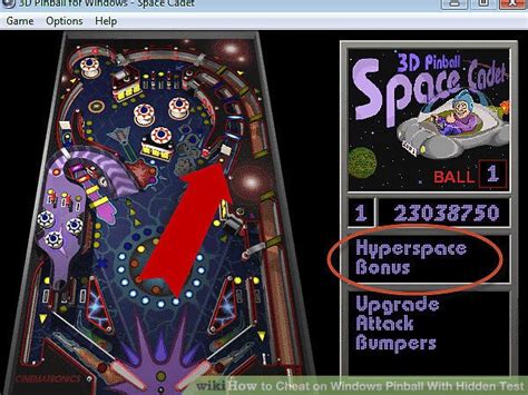 How to Cheat on Windows Pinball With Hidden Test: 4 Steps