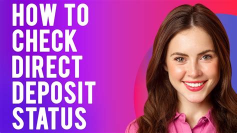 How to Check Direct Deposit Status