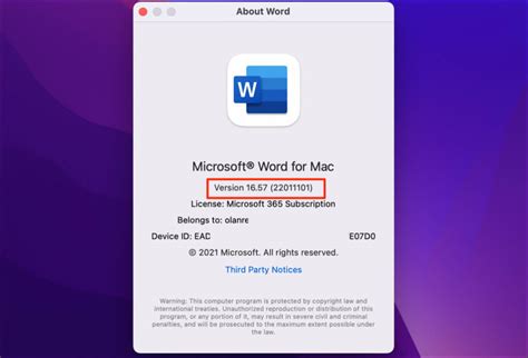 How to Check Microsoft Office License in macOS