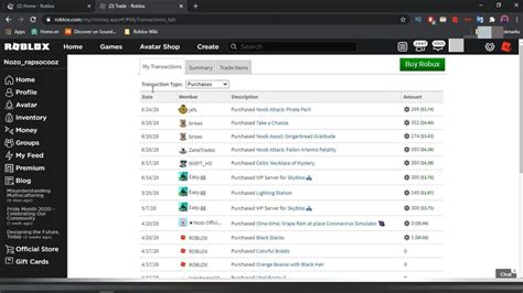 How to Check Roblox Transactions PC/Mobile/XBox [Steps]