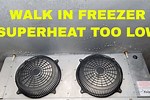 How to Check Superheat On 404A Freezer Walk-In