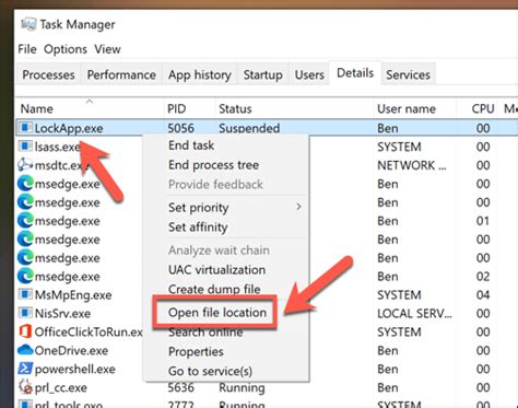 How to Check Whether lockapp.exe Is Genuine