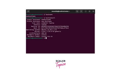 How to Check Your Hostname in Linux