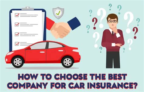 How to Choose the Right Car Insurance Company