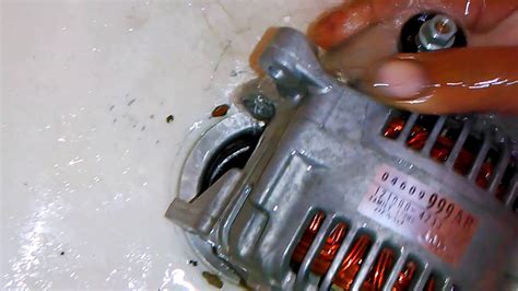 How to Clean an Alternator