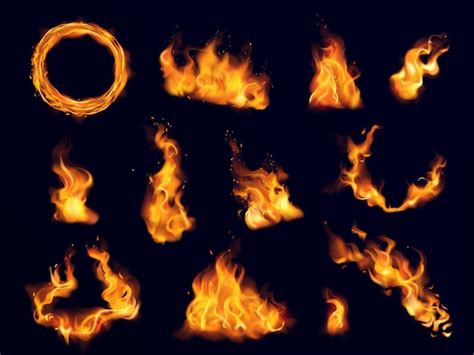 How to Color Realistic Fire and Glow Effects