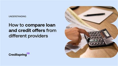 How to Compare Loan Offers