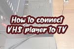 How to Connect VHS Player to TV