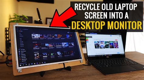 How to Convert Laptop LCD to Desktop Monitor