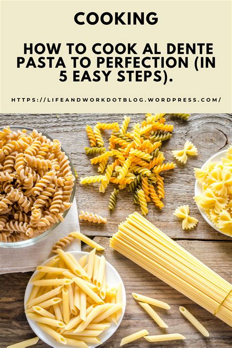 How to Cook Al Dente Pasta