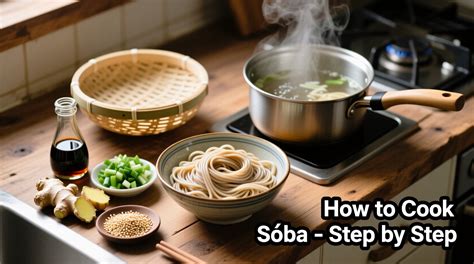 How to Cook Soba Noodles Perfectly