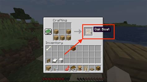 How to Craft a Boat in Minecraft