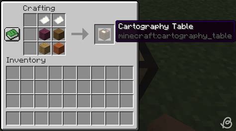 How to Craft a Cartography Table