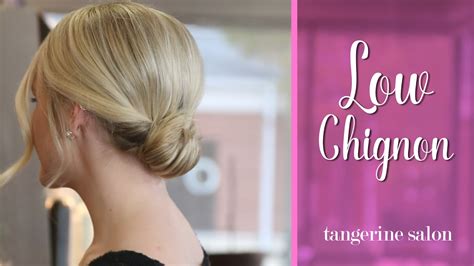 How to Create A Romantic and Easy Low Chignon Hairstyle