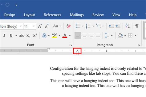 How to Create Hanging Indent in Microsoft Word