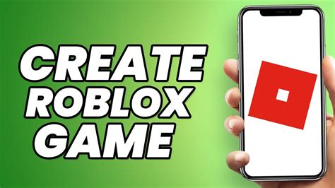 How to Create Roblox Games on Mobile! (2022) - YouTube