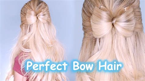How to Create a Basic Hair Bow Hairstyle
