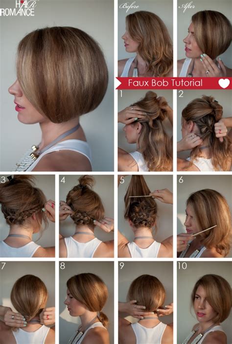 How to Create a Faux Bob