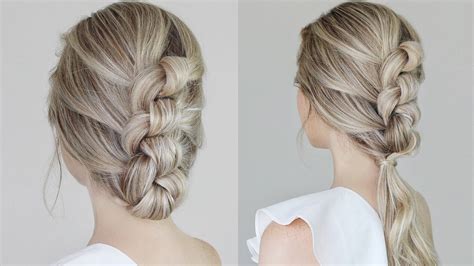 How to Create a Knotted Ponytail Updo