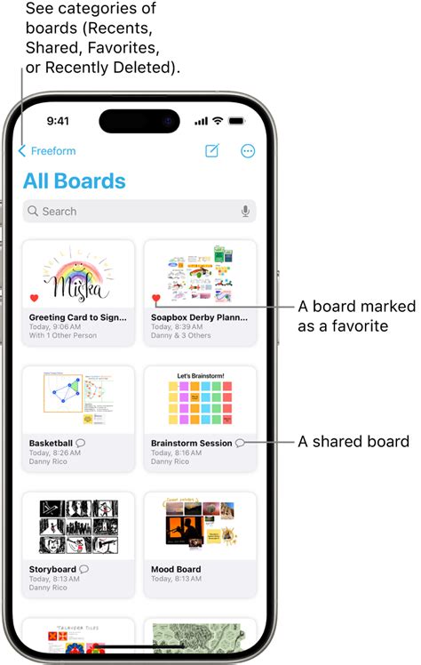 How to Create a New Board in the Freeform App